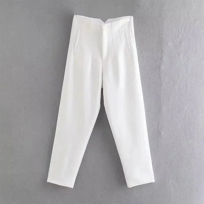 Women’s High Waist Slim Trousers FitiqueFit