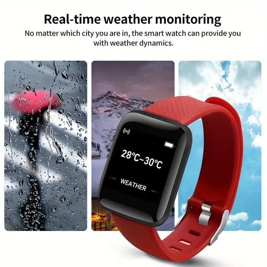 Multifunctional Smart Watch Men Women Bluetooth Connected Phone Music Player Fitness Sport Bracelet Sleep Monitor D13 Smartwatch NovaCart