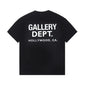 Vintage High Street T-shirt Gallery Printed Shirt Fashion Letter Printed T-shirt Casual O-neck T-shirt Summer Brand Top NovaCart