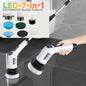 Cordless Household Spin Scrubber Kitchen Gadgets Hair Brushes Bathroom Broom Toilet  Multipurpose Cleaning Brush  Electric Mops Pi-Mart