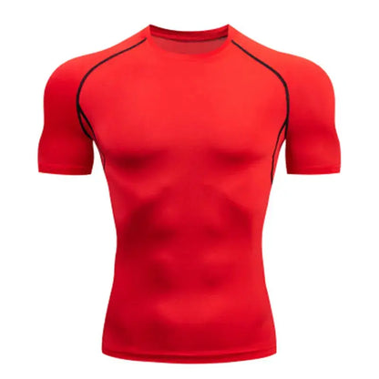 Men's T Shirt Outdoor Training Fitness Gym Jogging Running Sweatshirt Bat/-Man Compression Shirts Tight Elastic Breathable NovaCart