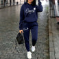 Women’s “Queen” Graphic 2-Piece Hoodie & Pants Tracksuit Set FitiqueFit