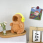 Cute Capybara Plush Toy Hoodie with Wings Simulation Doll Small Size Stuffed Animals Anime Fluffty Toy Birthday Party NovaCart