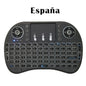 2.4G Air Mouse with Touchpad Keyboard i8 Arabic French Spanish Russian Backlit Mini Wireless Keyboard for PC Android TV Box Pi-Mart