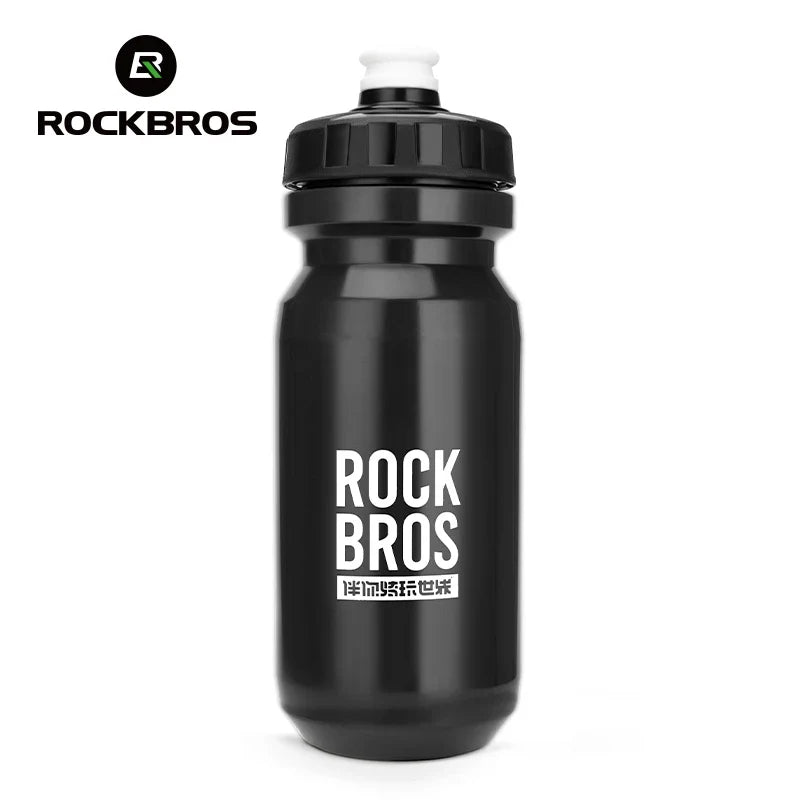 ROCKBROS Bicycle Water Bottle 600ML PP Sports Cup Cycling Kettle Outdoor Camping Hiking Squeeze Bike Cup Pi-Mart