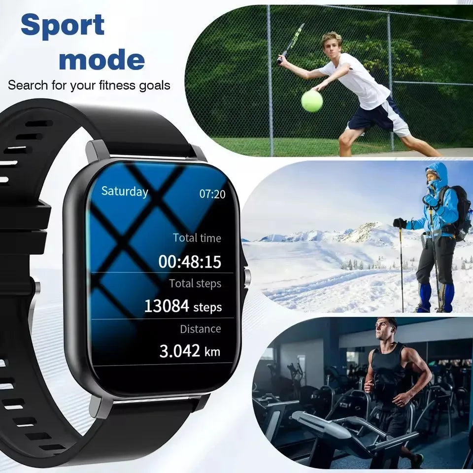 Ola Esporte New Outdoor Sports Smart Watch 2026 BT Call Heart Rate Take Photo Weather Sleep Monitor Waterproof Smartwatch HW12 NovaCart