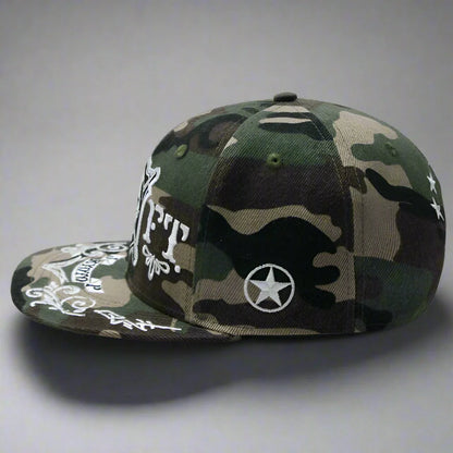 Hip Hop Punk Rock Snapback Cap FitiqueFit