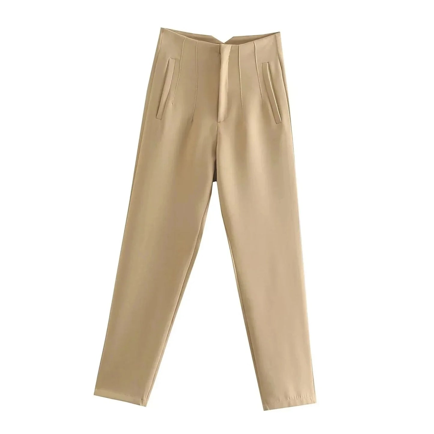 Women’s High Waist Slim Trousers FitiqueFit