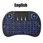 2.4G Air Mouse with Touchpad Keyboard i8 Arabic French Spanish Russian Backlit Mini Wireless Keyboard for PC Android TV Box Pi-Mart