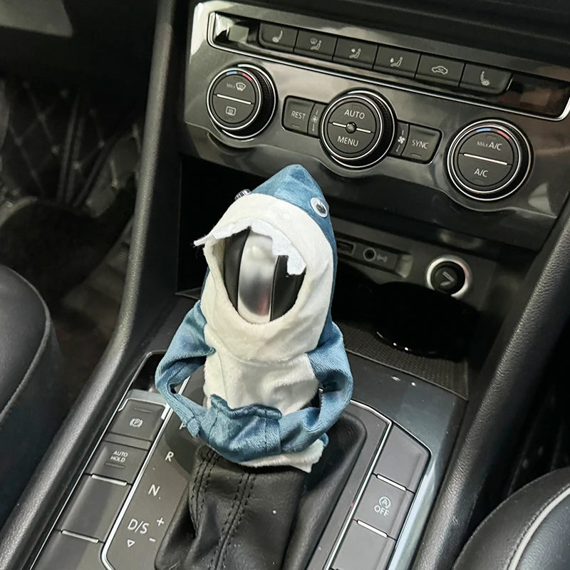 Gear Shift Cover Hoodie Gear Lever Sweatshirt Handle Car Decoration Fits Manual Automatic Car Shift Collars Interior Accessories NovaCart