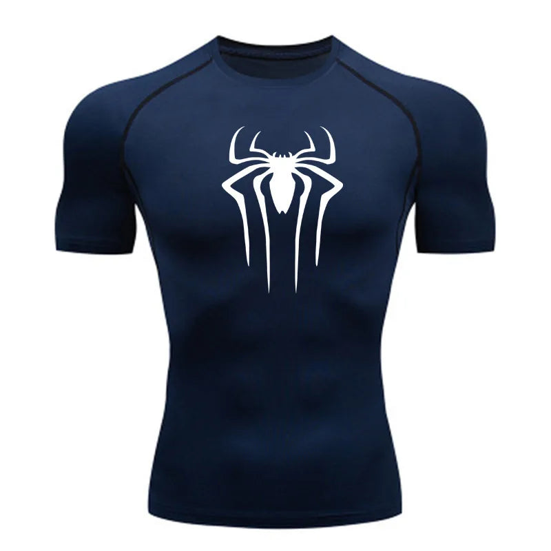New Compression Shirt Men Fitness Gym Super Hero Sport Running T-Shirt Rashgard Tops Tee Quick Dry Short Sleeve T-Shirt For Men NovaCart