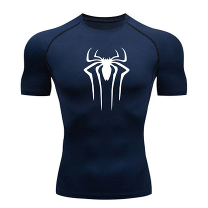 New Compression Shirt Men Fitness Gym Super Hero Sport Running T-Shirt Rashgard Tops Tee Quick Dry Short Sleeve T-Shirt For Men NovaCart