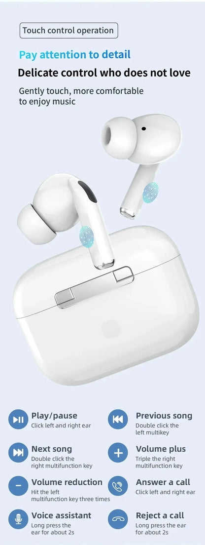 Air Pro True Wireless Bluetooth Earphones featuring HiFi Sound Low Latency Noise Reduction Earbuds for iPhone Android Hot sales NovaCart