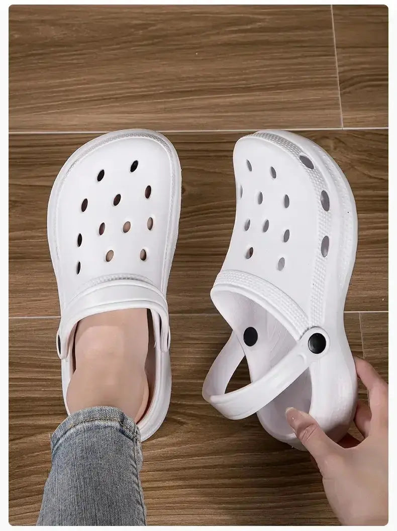 Summer Men Clogs Sandals Men's and Women's Leisure Slippers Beach Slides Home Garden Shoes Outdoor Sandals Plus Size 46 47 48 NovaCart