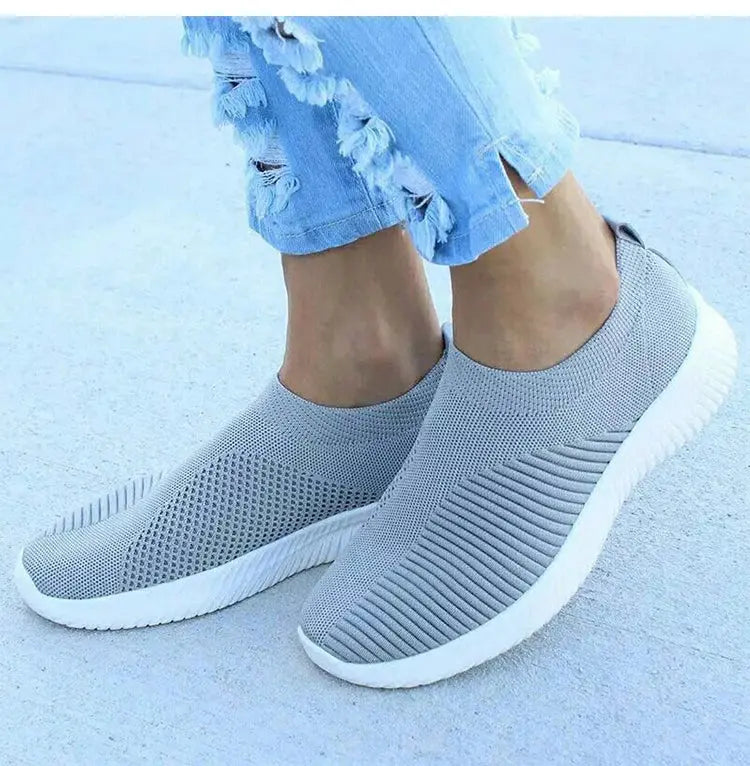 Women's Sneaker Slip On Women Sneakers Breather White Shoes Women Casual Sneaker Sports Shoes Comfortable Vulcanize Shoes Female NovaCart