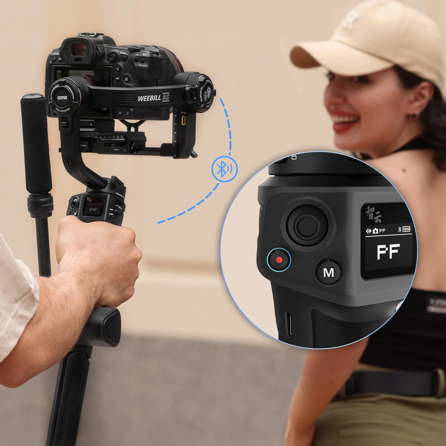 ZHIYUN Official WEEBILL 3S Handheld Camera Stabilizer 3-Axis Gimbal Bluetooth Shutter Gimbals for DSLR Mirrorless Cameras NovaCart