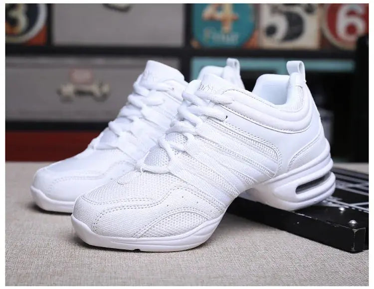 Women's Dance Shoes Soft Outsole Woman Breath Jazz Hip Hop Shoes Sports Sneakers Ladies Girl's Modern Jazz Dancing Shoes for Men NovaCart