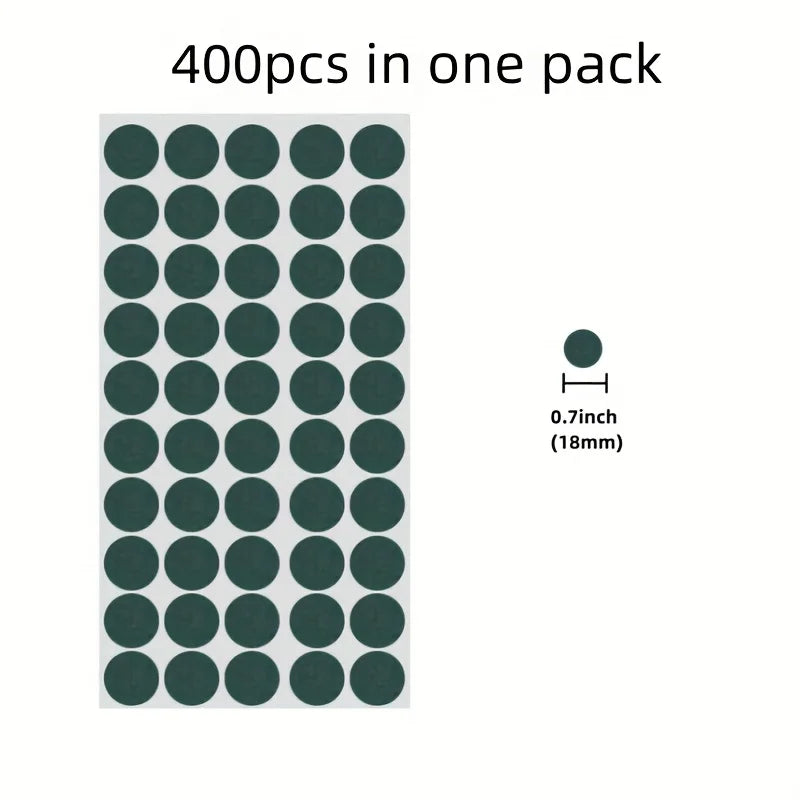 400 Pieces of Self-Adhesive Solid/Hollow 18650 Battery Insulation Pads, 18650 Battery Insulation Rings, 18650 High-Density Paper, Insulation Pad Circles, Single-Sided Adhesive Batteries Pi-Mart
