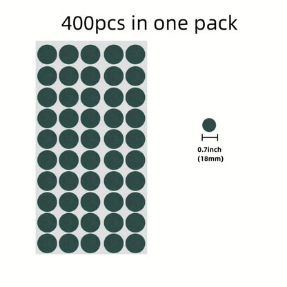 400 Pieces of Self-Adhesive Solid/Hollow 18650 Battery Insulation Pads, 18650 Battery Insulation Rings, 18650 High-Density Paper, Insulation Pad Circles, Single-Sided Adhesive Batteries Pi-Mart