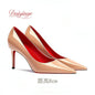 Shoes For Woman 2026 Trend Luxury Red Bottoms High Heels Pointed Toe Stiletto Pumps 12 cm Comfortable Party Dress Wedding Shoes NovaCart
