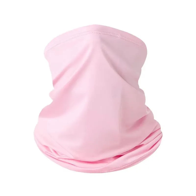 LOOGDEEL Sun Protection Bib Spring and Summer Motorcycle Neck Cover Sports Magic Bandana Riding Mask Full Face Outdoor Ice Silk Pi-Mart