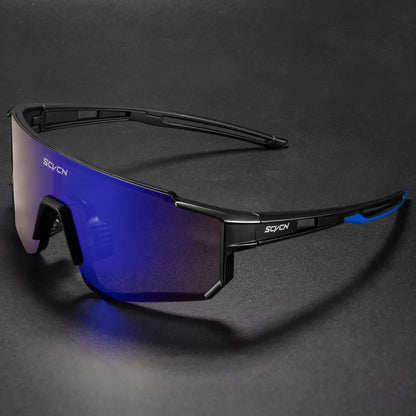 SCVCN New Outdoor Cycling Sunglasses Men Road Driving Bike Glasses  Sports Mountain Climbing Women Bicycle Cycling UV400 Goggles Pi-Mart