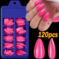 120Pcs 9-Colors French Fake Toenails Summer Short Sqaure Press On Toe Nails Tips Glossy Nude/Pink/Brown Full Cover False Toenail NovaCart