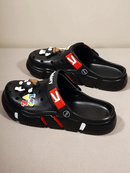 Hole Shoes Men's Summer Ligtweight EVA Trend Home Sandals Clogs Shoes Men Baotou Slippers Outdoor Comfortable Sandals Size 36-50 NovaCart