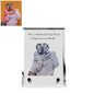 Customized Crystal Family Lovers Photo Album Image Laser Photo Frame