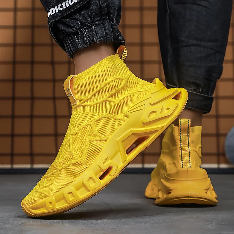 Men's Outdoor Sports Shoes - High-Top Sports Shoes Are Novel and Fashionable, Non-Slip and Durable, Suitable for All Seasons, NovaCart