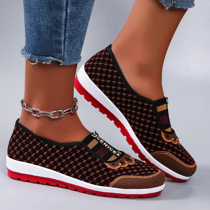 Women's summer breathable mesh flat shoes women's shoes casual sneakers shoes, clearance free shipping NovaCart