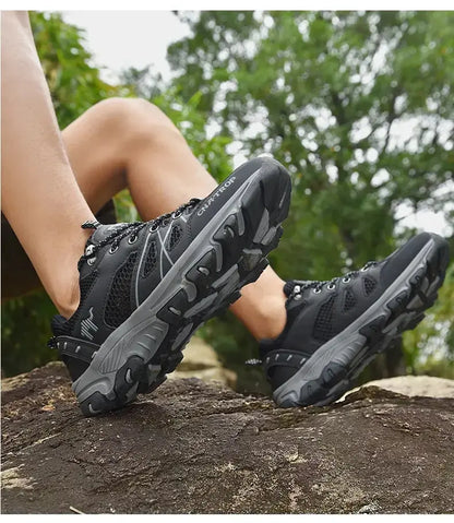 Men's Hiking Shoes Breathable Mesh Sports Single Shoes Summer Outdoor Wear-resistant  Hiking and Hunting Tactical Sports Shoes NovaCart