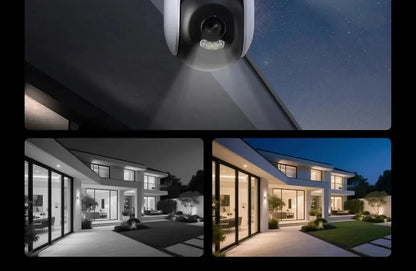New Xiaomi Outdoor Camera 4 Dual Lens 5MP 3K HD Dual View Monitoring Panoramic Closeup Tracking IP66 Weatherproof AntiTheft - CN NovaCart