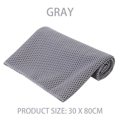 Cooling Towel Breathable Chilly Towel Sports Towel With Storage Box Yoga Towel Gym Towel for Indoor & Outdoor Activities Pi-Mart