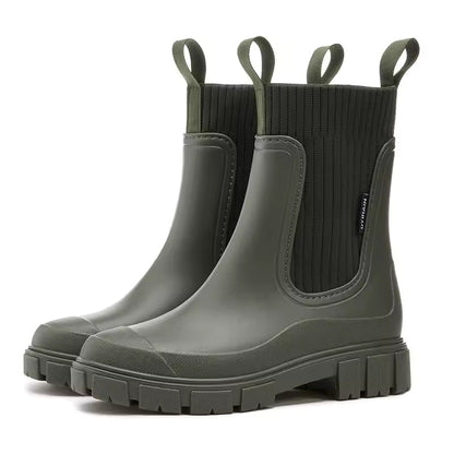 Women’s Waterproof Anti-Slip Rain Boots – Stay Dry Every Step FitiqueFit
