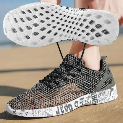 Hight Quality Summer Mens Casual Shoes Aqua Shoes Origin Air Mesh Sneakers Fashion Foam Sport Footwear Beach Shoes Water Shoes NovaCart