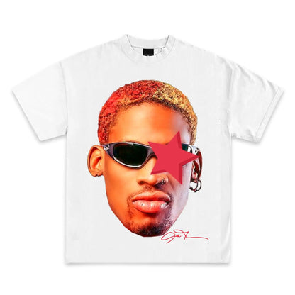 Pop Culture Vintage Graphic T-Shirt Collection American Rap Basketball Streetwear Hip-Hop Y2K Premium Qua Men Clothing Short NovaCart