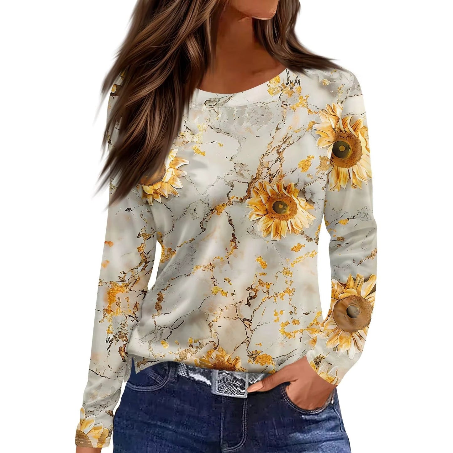 Vintage Floral Mesh Blouse – 9 Styles, S–XXXL FitiqueFit