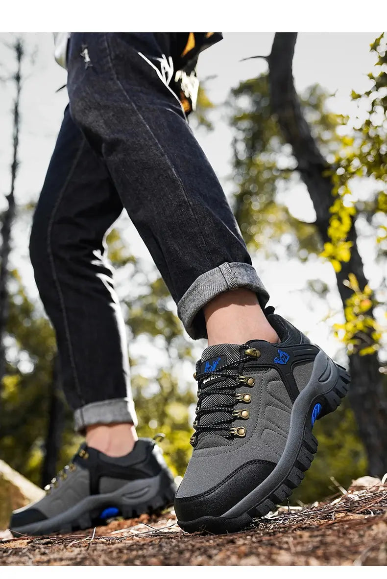 Mens & Women Classical Hiking Boots Summer Winter Outdoor Non Slip Fashion Sneakers Ankle Boot Boys Rubber Climbing Shoes Autumn NovaCart