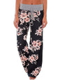 Plus Size Wide-Leg Drawstring Lounge Pants Casual Comfort FitiqueFit