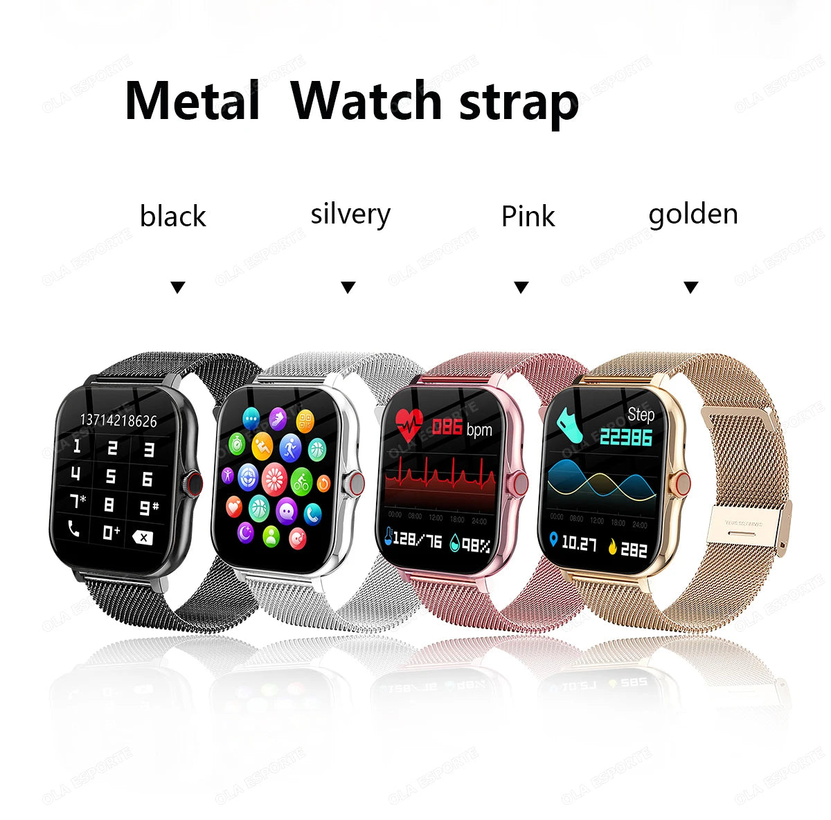 Ola Esporte New Outdoor Sports Smart Watch 2026 BT Call Heart Rate Take Photo Weather Sleep Monitor Waterproof Smartwatch HW12 NovaCart