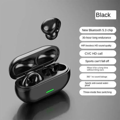 New Original T75 Bone Conduction Wireless Bluetooth 5.3 Headphones Sports Earphones HiFi Sound Quality Waterproof TWS Headset NovaCart