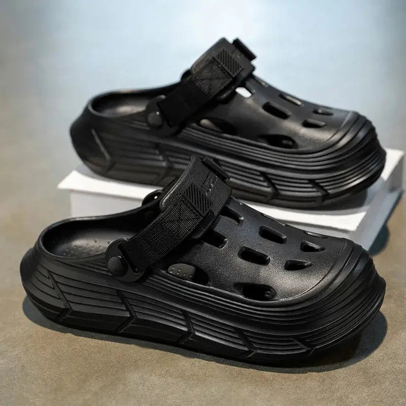 Men's Sandals Casual EVA Clogs for Men Summer Comfortable Garden Shoes Non-slip Wear-resistant Beach Slippers for Men 2025 New NovaCart