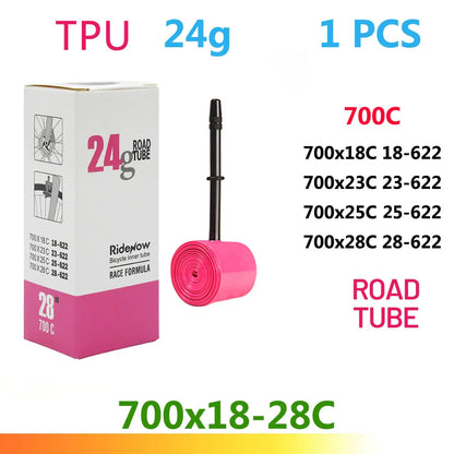 RideNow TPU Bike Inner Tube 700C 700x18 23 25 28 32 35 37 40 47C Road Bicycle Tire MTB Bike Camera 29x1.5 1.75 1.9 pneu aro Pi-Mart