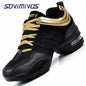 Women's Dance Shoes Soft Outsole Woman Breath Jazz Hip Hop Shoes Sports Sneakers Ladies Girl's Modern Jazz Dancing Shoes for Men NovaCart
