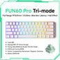 Akko MonsGeek FUN60 Mechanical Keyboard Magnetic Switch 60% Gaming Keyboards Rapid Trigger 0.01mm 8K ARGB HE/TMR Custom Keyboard Pi-Mart