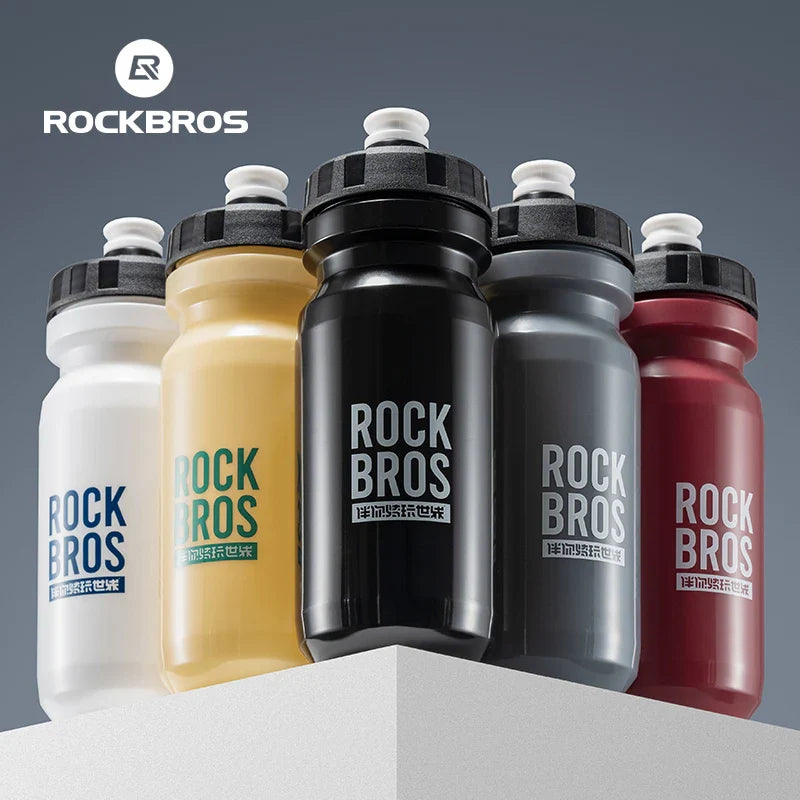 ROCKBROS Bicycle Water Bottle 600ML PP Sports Cup Cycling Kettle Outdoor Camping Hiking Squeeze Bike Cup Pi-Mart