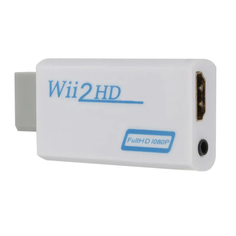 Wii To HDMI-Compatible Converter 1080P Full HD Adapter Connector 3.5mm Video Audio for PC HDTV Monitor Wii2HDMI-Compatible Pi-Mart