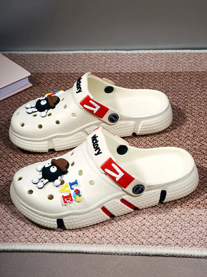 Hole Shoes Men's Summer Ligtweight EVA Trend Home Sandals Clogs Shoes Men Baotou Slippers Outdoor Comfortable Sandals Size 36-50 NovaCart