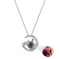 Moon Cat with customizable photos Projection Necklace  Pendant Jewelry